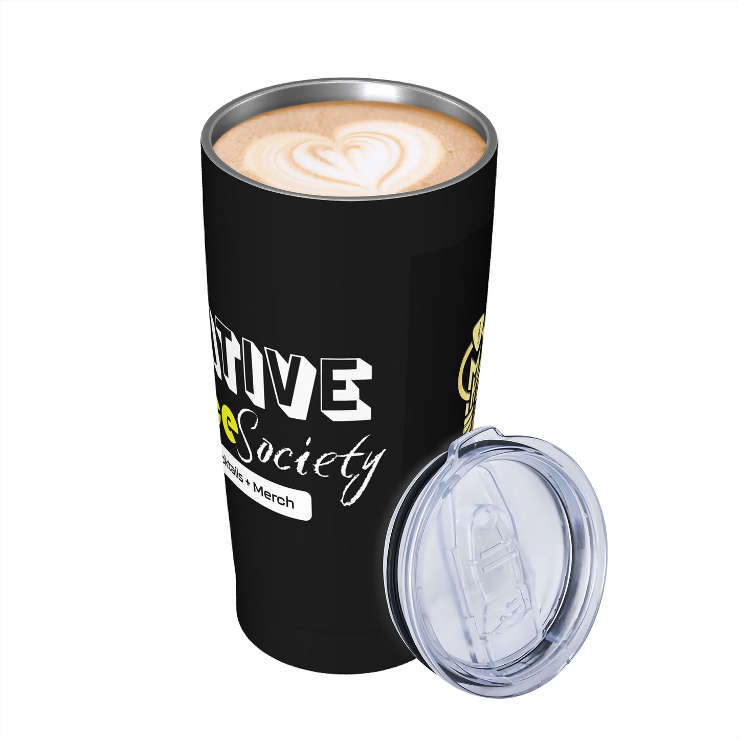 CMSMG/CJS Stainless Steel Straw Lid Cup