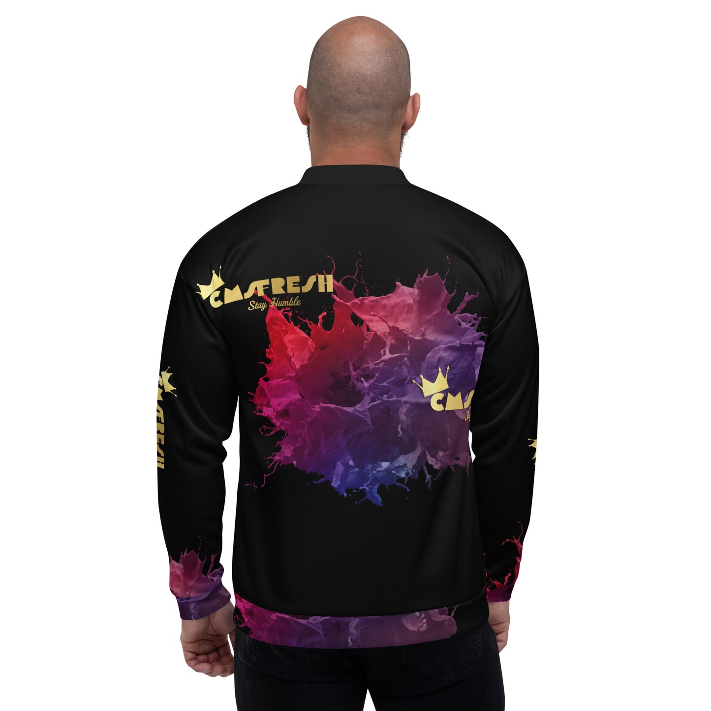 CMSFresh Splash Unisex Bomber Jacket
