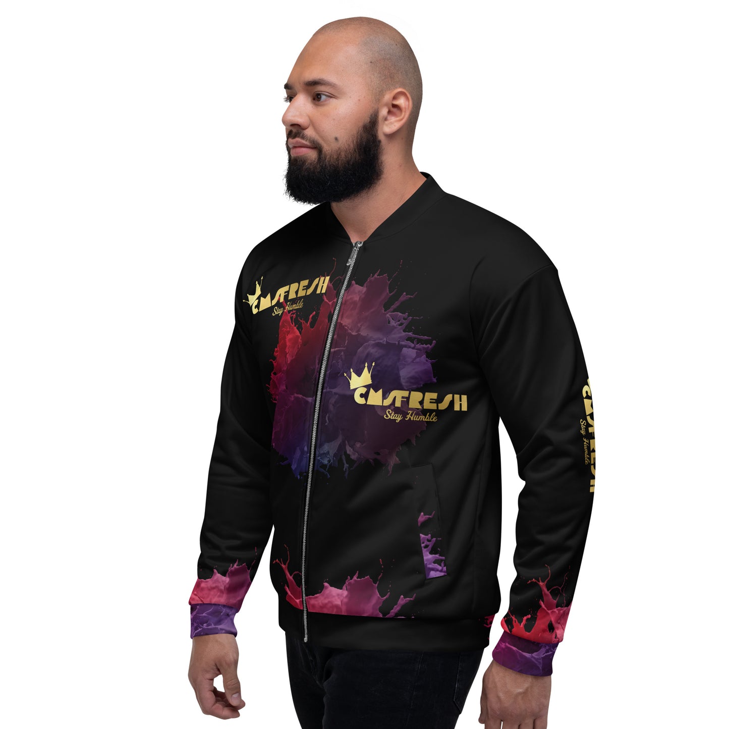 CMSFresh Splash Unisex Bomber Jacket