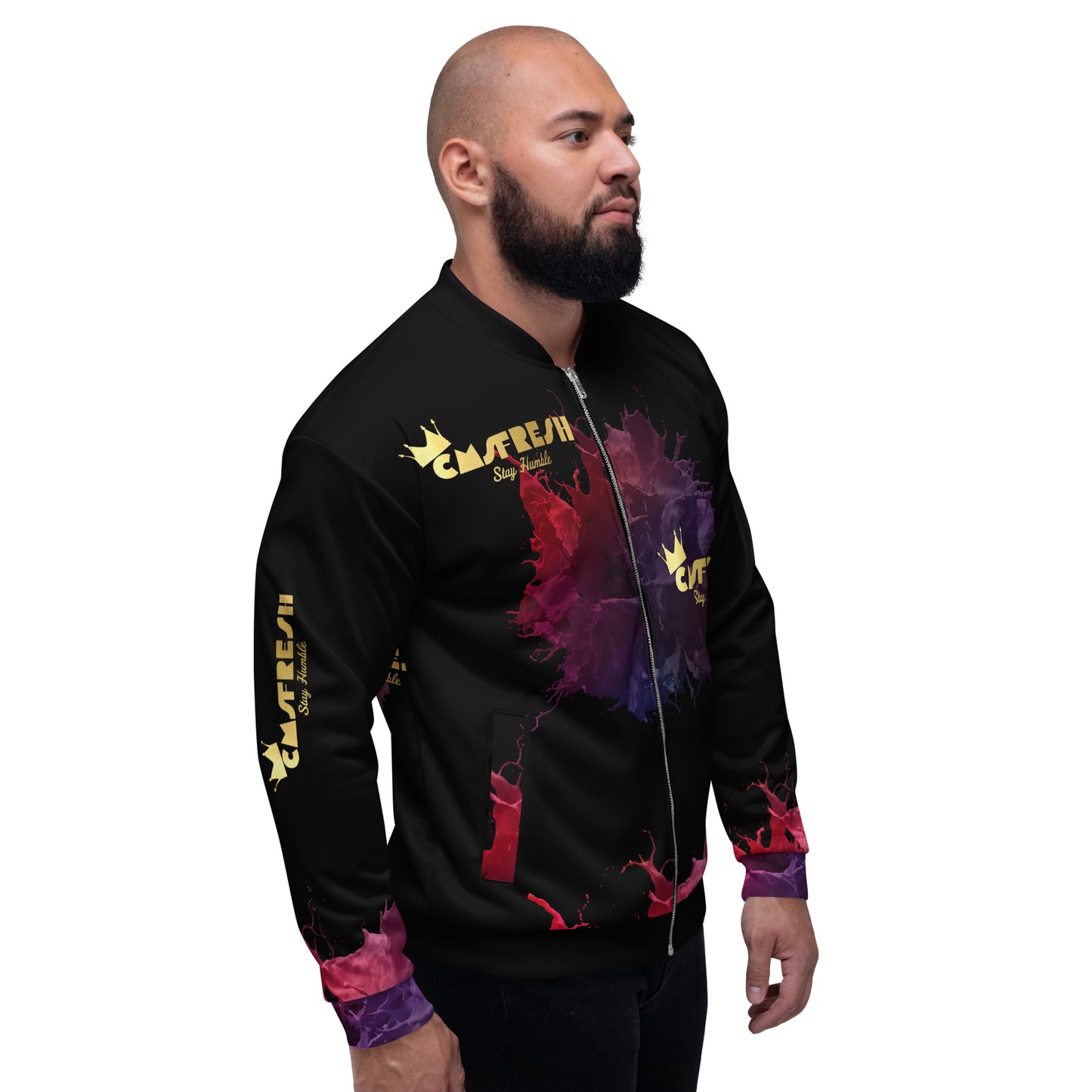 CMSFresh Splash Unisex Bomber Jacket