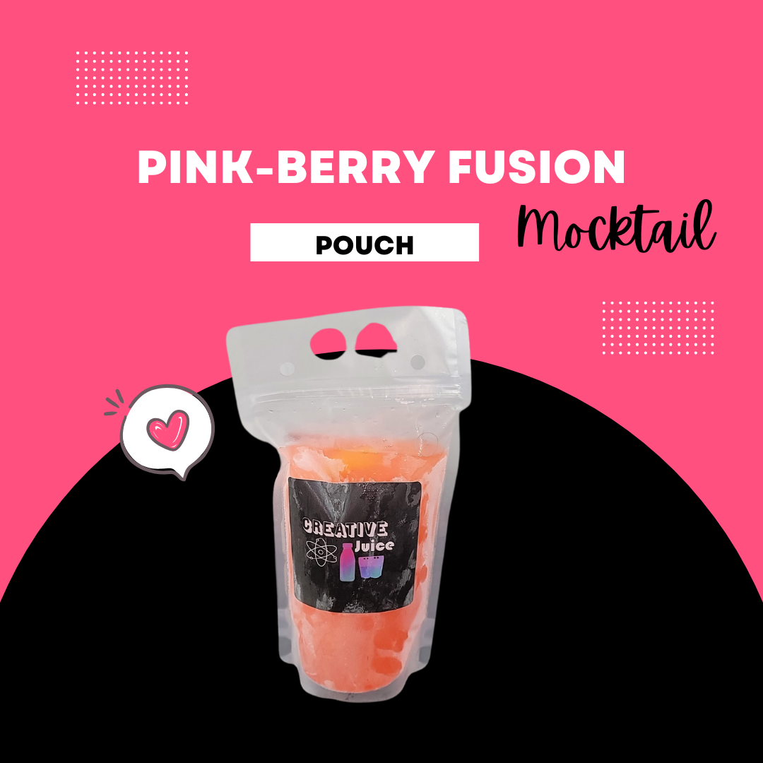 Pink-Berry Fusion Pouch (Mocktail)