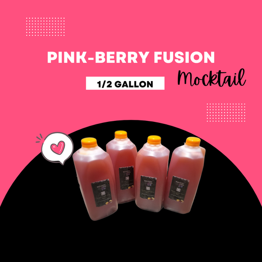 Pink-Berry Fusion (1/2 Gallon) (Mocktail)