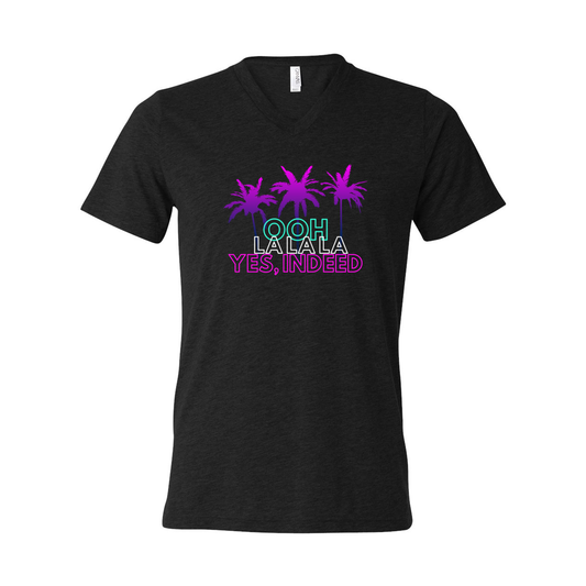 Miami Trees | Short Sleeve Unisex V-Neck