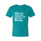 Lessons Unisex T-Shirt